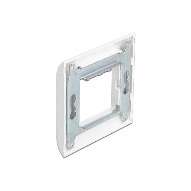 Delock Easy 45 Module Holder with Frame 80 x 80 mm white