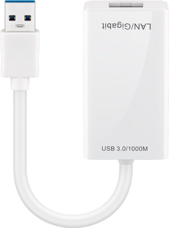 Goobay 95442. Kleur van het product: Wit. Aantal per verpakking: 1 stuk(s). Overdrachtssnelheid: 1 Gbit/s