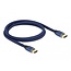 Delock Ultra High Speed HDMI Cable 48 Gbps 8K 60 Hz blue 1 m certified
