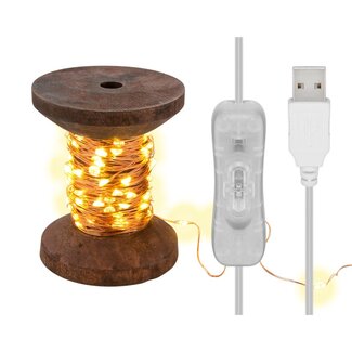 Goobay Goobay LED Light Chain "Yarn Bobbin", small