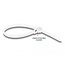 Delock Cable ties reusable L 200 x W 4.8 mm 100 pieces white