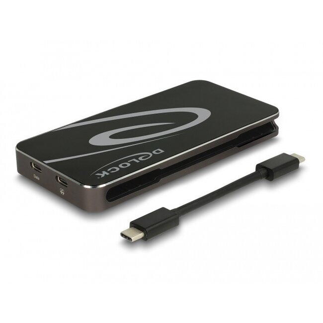 Delock USB Type-C™ 3.2 Dockingstation 4K HDMI DP / 1080p VGA, USB Hub und PD 3.0