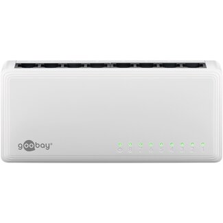 Goobay Goobay 8-Port Gigabit Ethernet Switch