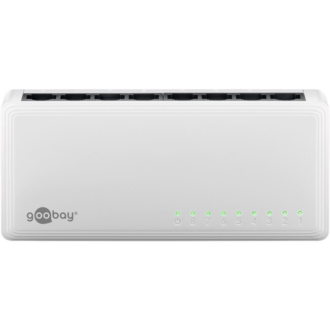 Goobay 8-Port Gigabit Ethernet Switch