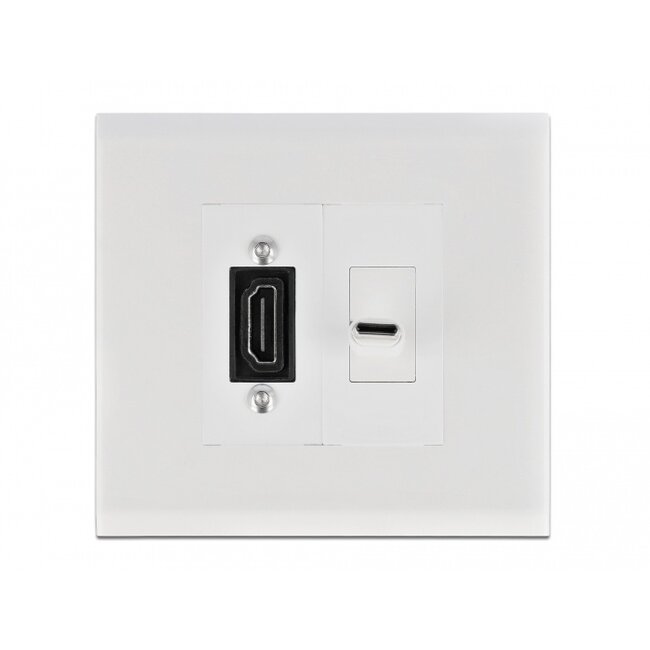 Delock Easy 45 Module Holder for installation trunking 85 x 80 mm