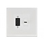 Delock Easy 45 Module Holder for installation trunking 85 x 80 mm