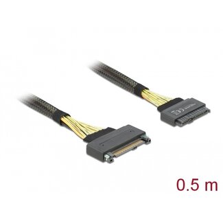 DeLOCK Delock Extension cable U.2 SFF-8639 male > U.2 SFF-8639 female 0.5 m