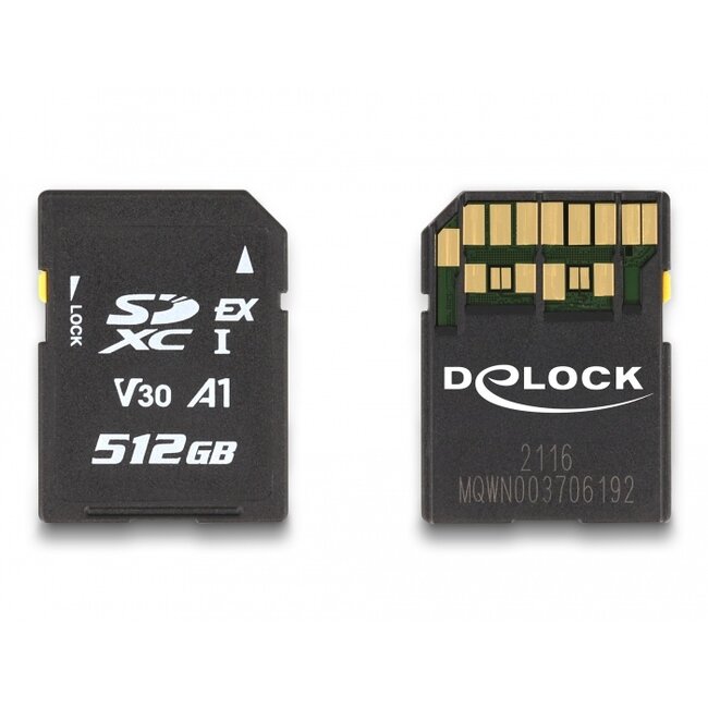 Delock SD Express memory card 512 GB