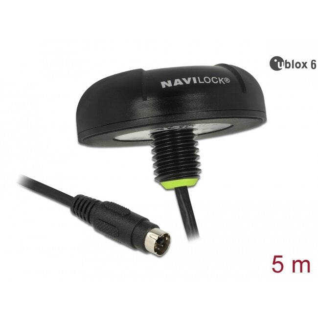 Navilock NL-604P MD6 Serial GPS Receiver u-blox 6 5 m