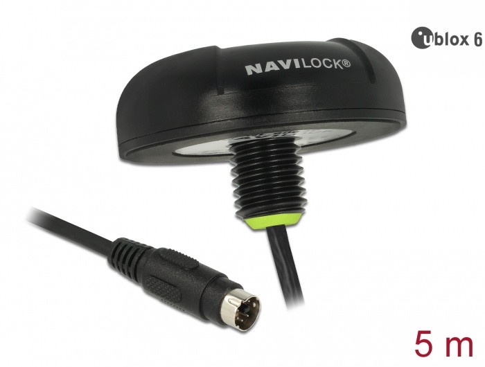 Navilock NL-604P MD6 Serial GPS Receiver u-blox 6 5 m |