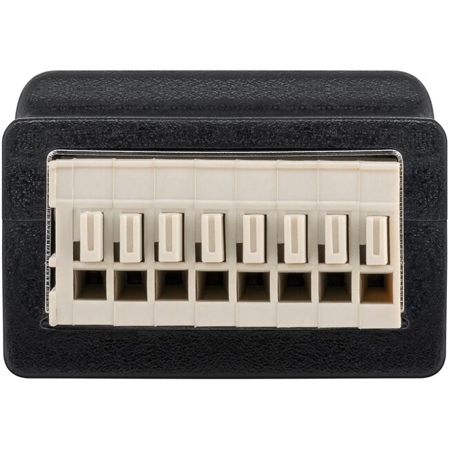 Goobay Terminal Block 8-pin > RJ45 female (8P8C)