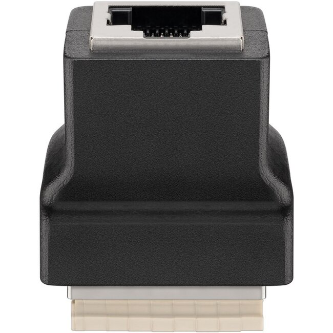Goobay Terminal Block 8-pin > RJ45 female (8P8C)