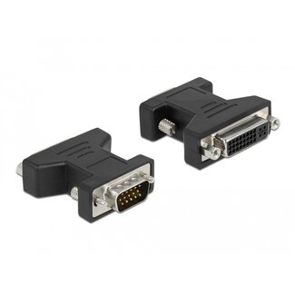 DeLOCK Delock Adapter DVI 24+5 female to VGA 15 pin male