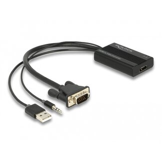 DeLOCK Delock HDMI to VGA Adapter with Audio 25 cm