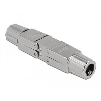 DeLOCK Delock Coupler for network cable Cat.6 STP toolfree