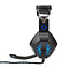 Gaming Headset | Over-Ear | Stereo | USB Type-A / 2x 3.5 mm | Inklapbare Microfoon | 2.20 m | LED