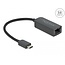 Delock Adapter USB Type-C™ male to 2.5 Gigabit LAN compact