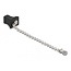 Delock Fiber optic dust cap with chain for SC plug black