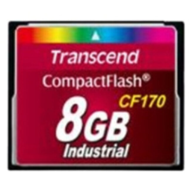 Transcend CF170 8GB CompactFlash MLC flashgeheugen