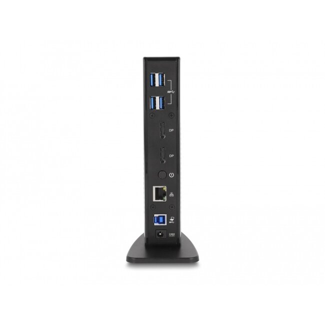 Delock USB Docking Station Dual DisplayPort 4K / USB 3.2 / LAN / Audio (Displaylink)