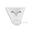 Delock Braided Sleeve self-closing 5 m x 16 mm white