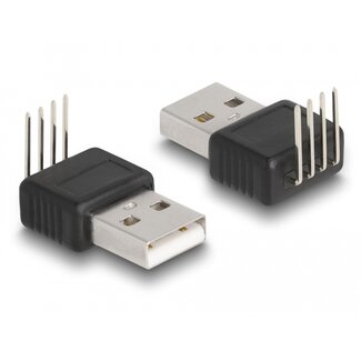 DeLOCK Delock Adapter USB 2.0 Type-A male to 4 pin 90° angled