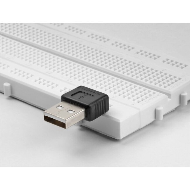 Delock Adapter USB 2.0 Type-A male to 4 pin 90° angled