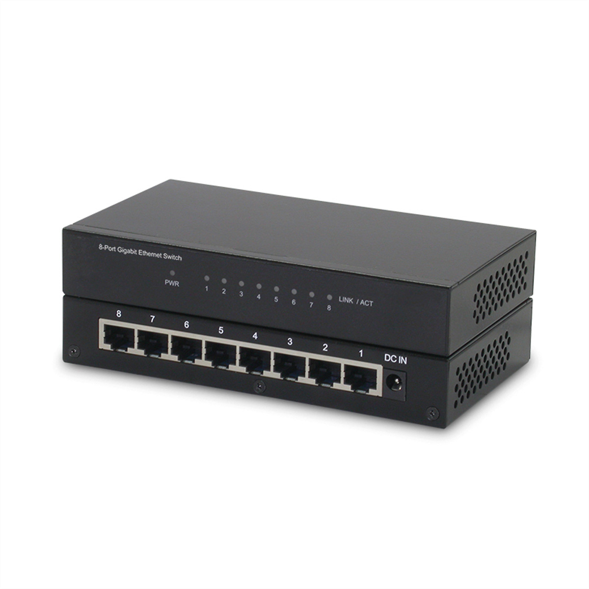 Roline Secomp 21.14.3521. Type basis-switching RJ-45 Ethernet-poorten: Gigabit Ethernet (10/100/1000), Aantal basis-switching RJ-45 Ethernet-poorten: 8. Full duplex. MAC-adrestabel
