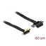 Delock Riser Card PCI Express x1 male 90° angled to x1 slot with cable 60 cm