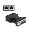 Delock D-Sub 15 pin female to 2 x RJ45 female AUI (Attachment Unit Interface) Adapter