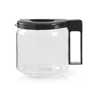 Nedis Glazen Koffiekan | Geschikt voor: Moccamaster CD / GCS / KBG / Excellent 10SN | 1.25 l | Zwart