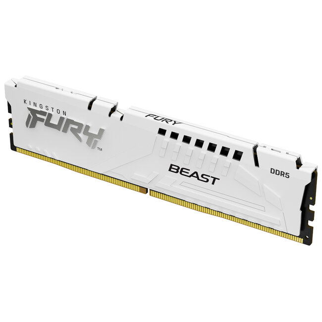 Kingston Technology FURY 32GB 6000MT/s DDR5 CL40 DIMM Beast White XMP