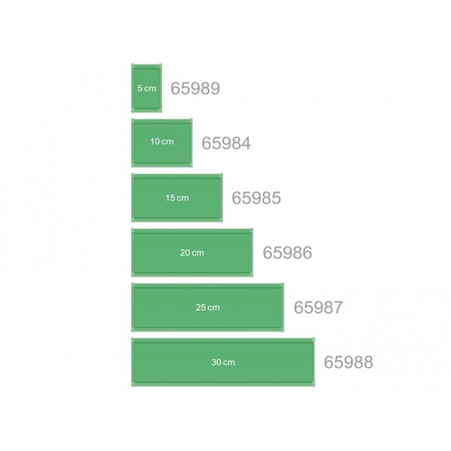 Delock Board Holder (72 mm) for DIN Rail 10 cm long