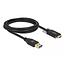 Delock SuperSpeed USB (USB 3.2 Gen 2) Cable Type-A male to USB Type-C™ male with screws on the sides 2 m