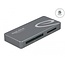 Delock USB Type-C™ Card Reader for CFast and SD memory cards + USB Hub with Type-A and USB Type-C™ port
