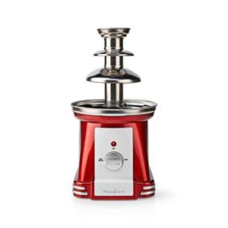 Nedis Chocolade Fountain | 90 W | Rood / Wit