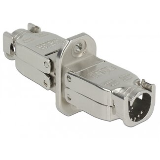 DeLOCK Delock Coupler for network cable Cat.6A STP toolfree for installation