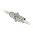 Delock Coupler for network cable Cat.6A STP toolfree for installation