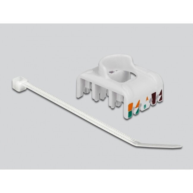 Delock Keystone Module RJ45 jack > LSA Cat.6A UTP black