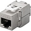 Goobay Keystone Module RJ45 CAT 6A, STP, 500 MHz, Slim-Line