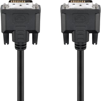 Goobay Goobay DVI-D Full HD Cable Dual Link, nickel 5 m