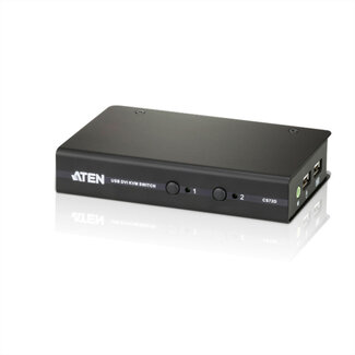 Aten ATEN CS72D KVM Switch DVI, USB, Audio, 2-Poorts
