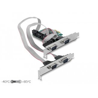 DeLOCK Delock PCI Express Card to 4 x Serial RS-232