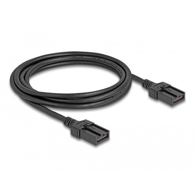 Delock HDMI Automotive cable HDMI-E male to HDMI-E male 3 m 4K 60 Hz