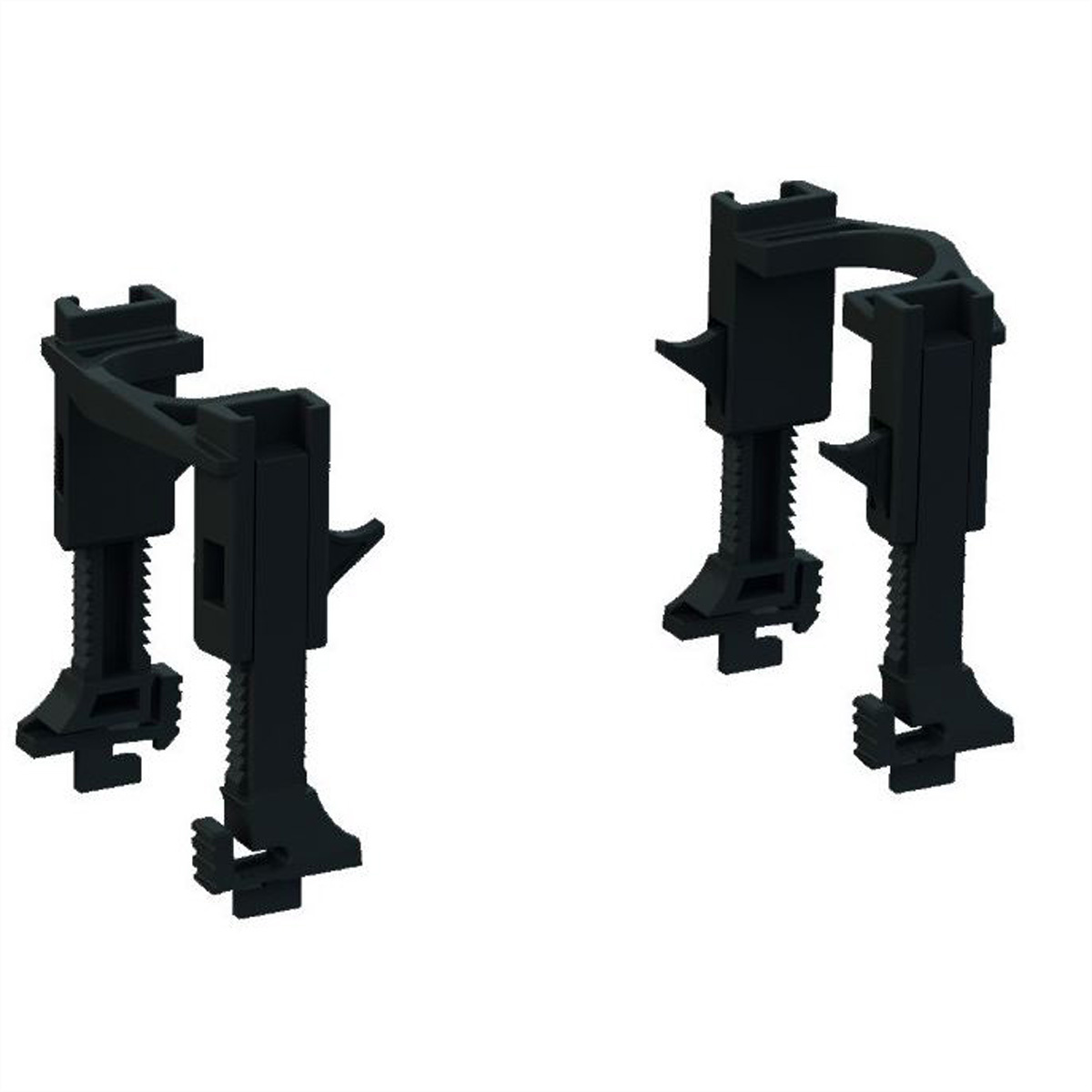BACHMANN PDU slot voor C13/C19 aansluitingen, 6 stuks, zwart |