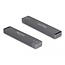 Delock External Enclosure for M.2 NVME PCIe SSD or SATA SSD with USB 10 Gbps Type-A male