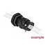 Delock Cable Gland PG29 with strain relief and bending protection black