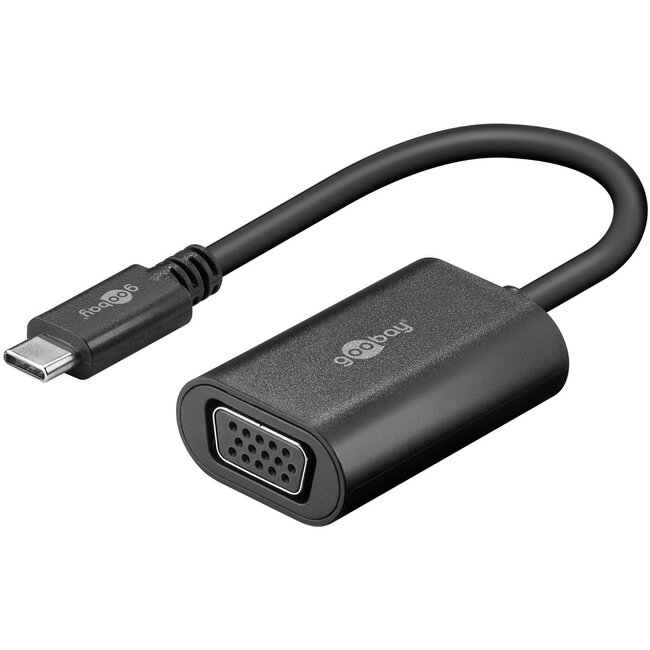 Goobay USB-C™ VGA Adapter, Black