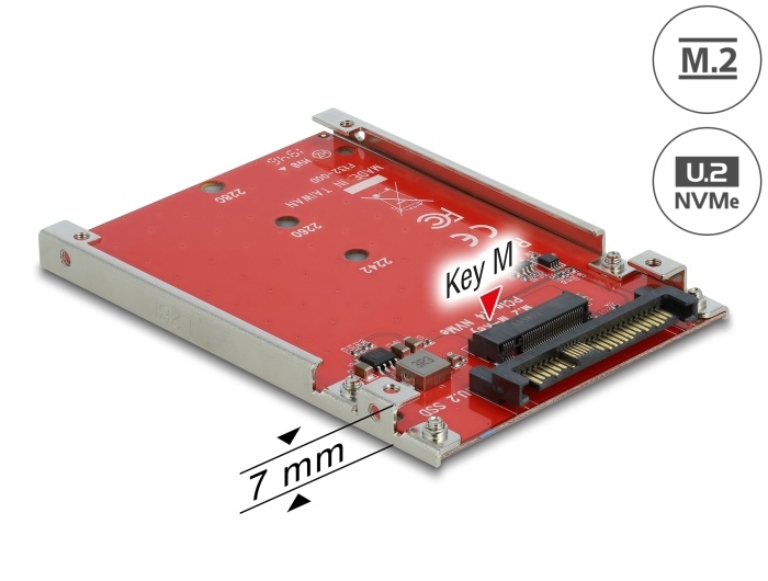 DeLOCK 62725. Hostinterface: PCIe, Output interface: M.2. Typisch stroomverbruik: 16,5 W. Ondersteunt Windows: Windows 10 Education,Windows 10 Education x64,Windows 10 Enterprise,W