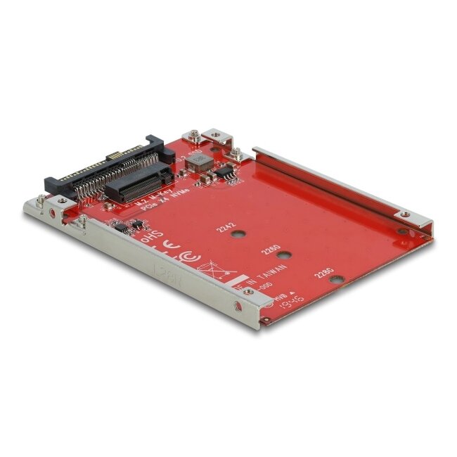 Delock 2.5″ Converter U.2 SFF-8639 > M.2 NVMe Key M - 7 mm